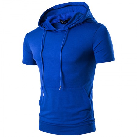 Men's T-Shirt Straight Hooded Casual Hot Sale